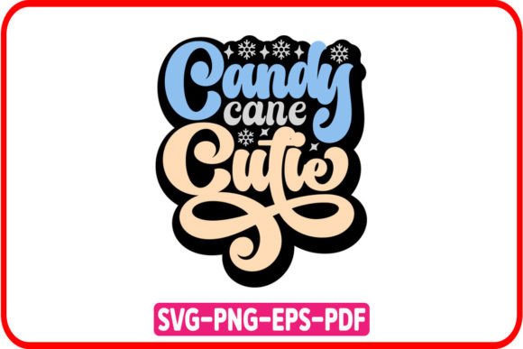 Candy Cane Cutie: Retro Christmas SVG Review