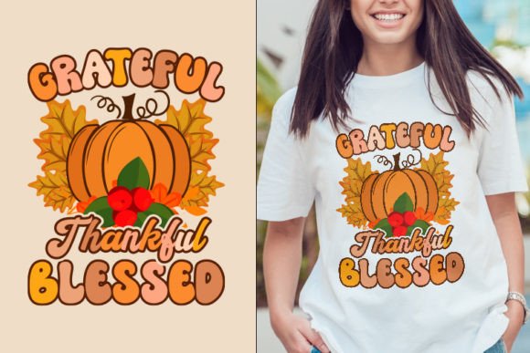 Grateful Retro Thanksgiving SVG Design Review