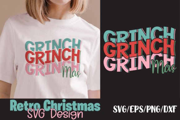 Grinch Mas Retro Christmas Svg Review