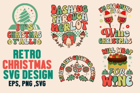 Retro Christmas SVG Bundle Review
