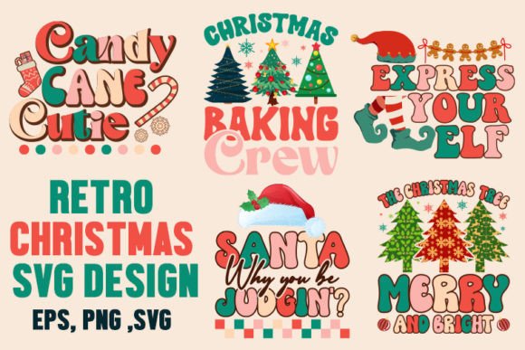 Retro Christmas SVG Design Bundle 2 Review