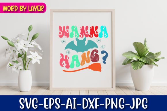 Wanna Hang Retro Halloween Graphic: A Designer’s Review